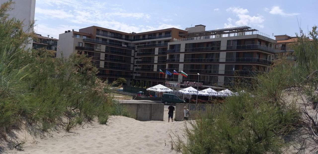 Поморие Главен Плаж Комплекс Pomorie Exterior foto